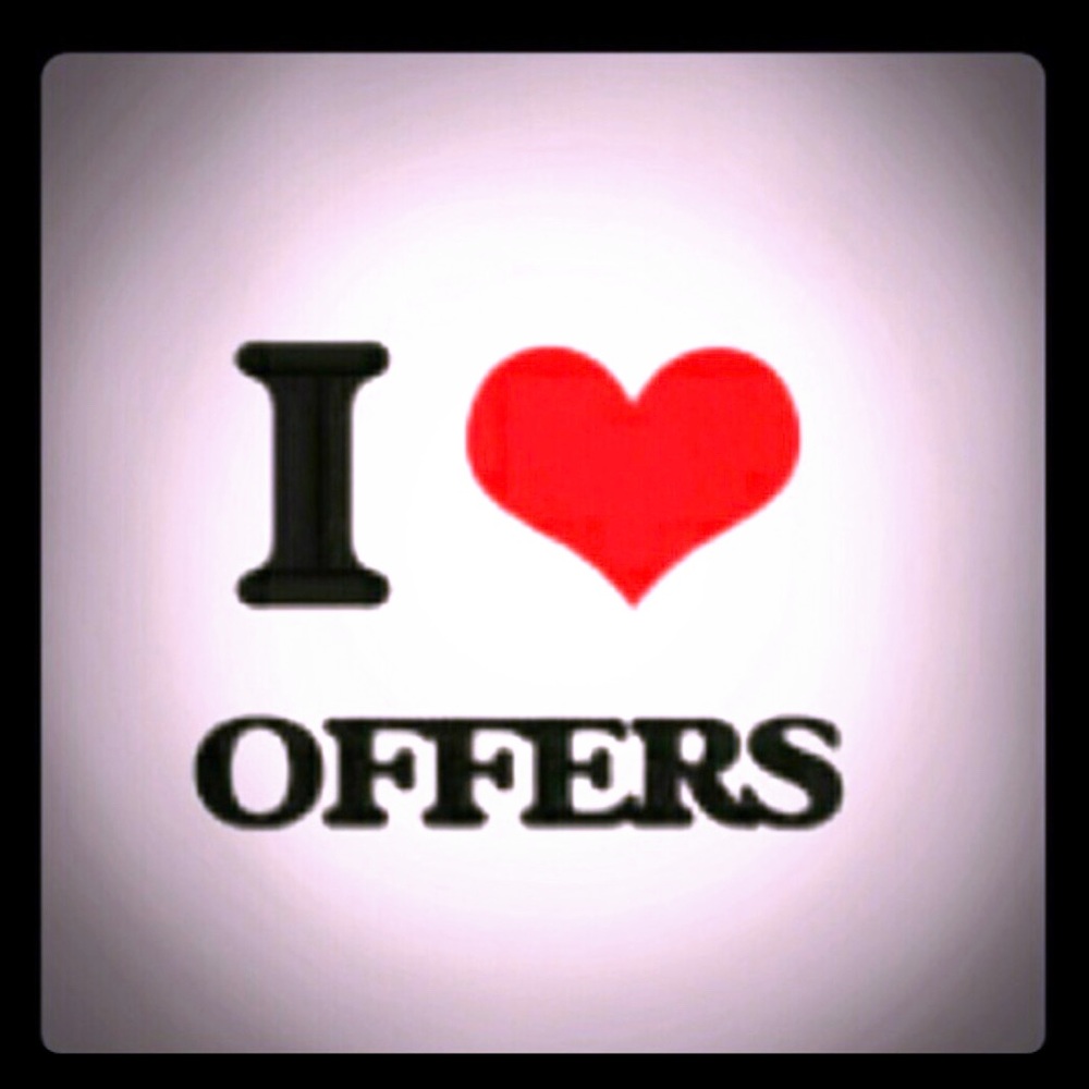 I LOVE BUNDLES even more! Try me - make an offer!